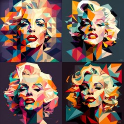 Iconic Celebrity Cubist Artworks