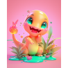 Vibrant 3D Kawaiipunk Pokemon