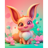 Vibrant 3D Kawaiipunk Pokemon