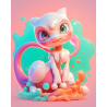 Vibrant 3D Kawaiipunk Pokemon