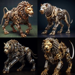 Robotic Biomechanical Creatures