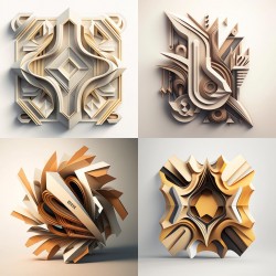 Abstract 3D Logo Design