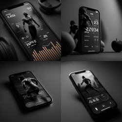 iPhone UI Mockup Designs