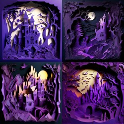 Fantasy 3D Paper Art