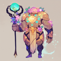 Midjourney Prompt for Divine Video Game Hero