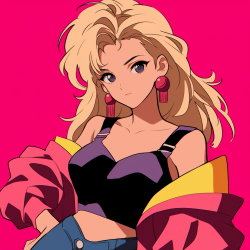 Midjourney Prompt for 80s Anime Style