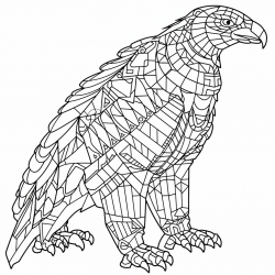 Midjourney Prompt for Patchwork Animal Coloring Books For Adults