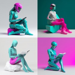 Interactive UI Design with 3D Characters