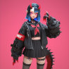 Midjourney Prompt for 3D School Fashion Character