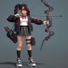 Midjourney Prompt for 3D School Fashion Character