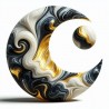 DALL-E Elegant Swirls: Abstract Art Creation