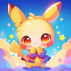 Midjourney Prompt for Chibi Pokemon Delight