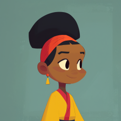 Midjourney Prompt for A Journey Through Cultures in Cartoon Style