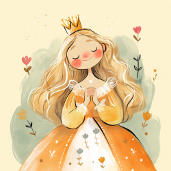 Midjourney Prompt for Cute Cartoon Character in Watercolor Style