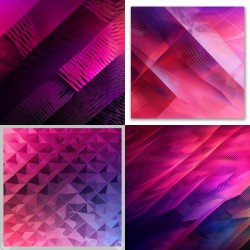 Gradient Tech Texture Pattern