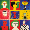 Midjourney Prompt for Matisse-Miro Art Fusion In Oil Paintings