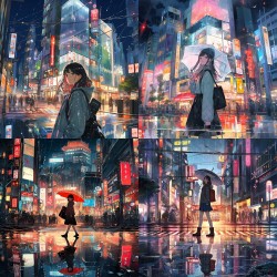 Manga Cityscapes