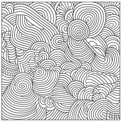 Midjourney Prompt for Satisfying Patterns Coloring Books Relax