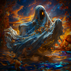 Midjourney Prompt for Halloween Fantasy Compositions