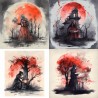 Horror Novel Illustrations