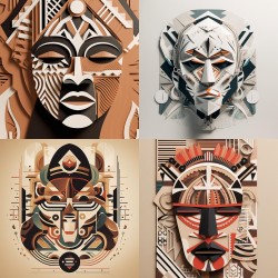 Futuristic Crafted Portraiture