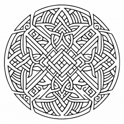 Midjourney Prompt for Celtic Knots Coloring Books For Adults