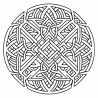 Midjourney Prompt for Celtic Knots Coloring Books For Adults