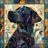 Midjourney Prompt for Animals In Stained Glass Art