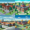 Animated Springfield Scenes