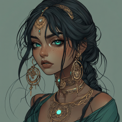 Midjourney Prompt for Realistic Digital Elegance