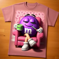 DALL-E Prompt for M&M Lounge T-shirt print Collection