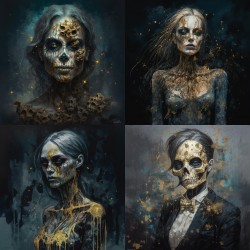 Elegant Zombie Artistry