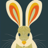 Midjourney Prompt for Art Deco Vector Animal