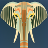 Midjourney Prompt for Art Deco Vector Animal