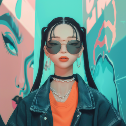 Midjourney Prompt for Vibrant Street-Style Portraits