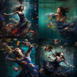 Enchanted Underwater Imagery