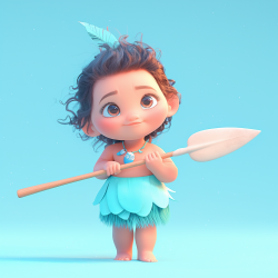 Midjourney Prompt for Adorable 3D Baby Character