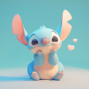 Midjourney Prompt for Adorable 3D Baby Character