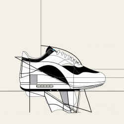 Midjourney Prompt for Vibrant Technical Drawing