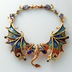 Midjourney Prompt for Art Nouveau Jewelry in Rene Lalique Style