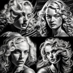 Monochrome Portrait Artistry