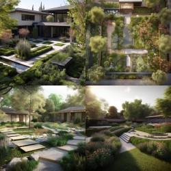 Hyper-Realistic Garden Plan Designs