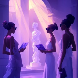 Midjourney Prompt for Elegant Escapes Art