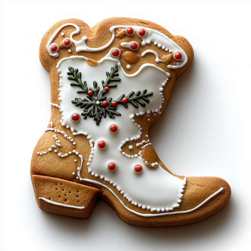 Midjourney Prompt for Gingerbread Cookies Design