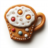 Midjourney Prompt for Gingerbread Cookies Design