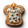 Midjourney Prompt for Gingerbread Cookies Design