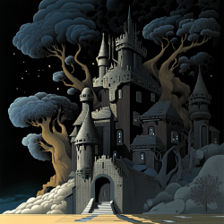 Midjourney Prompt for Sci Fi Cut Paper Art