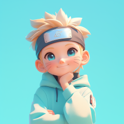 Midjourney Prompt for Cute Naruto Shippuden Character