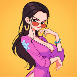 Midjourney Prompt for Vibrant One Piece Character