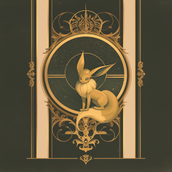 Midjourney Prompt for Vintage Pokemon Tarot